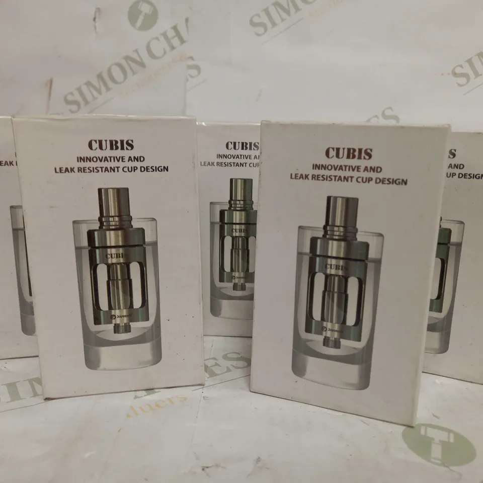 BOX OF APPROX 5 SEALED JOYETECH CUBIS ATOMIZERS