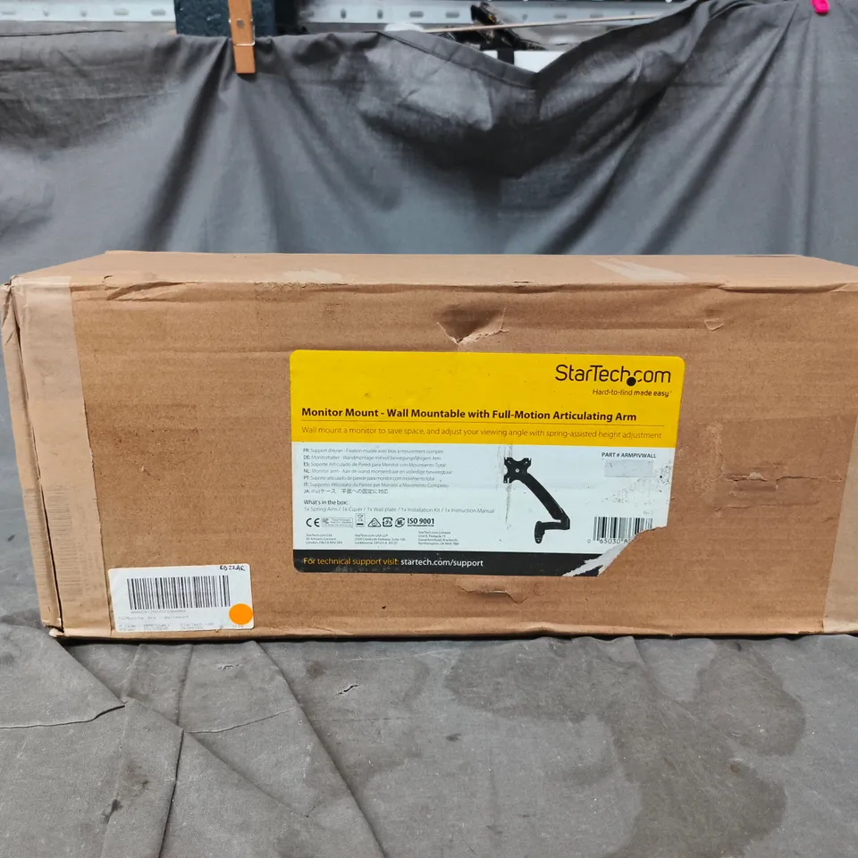 STARTECH MONITOR MOUNT WALL MOUNTABLE BOXED WITH MANUAL