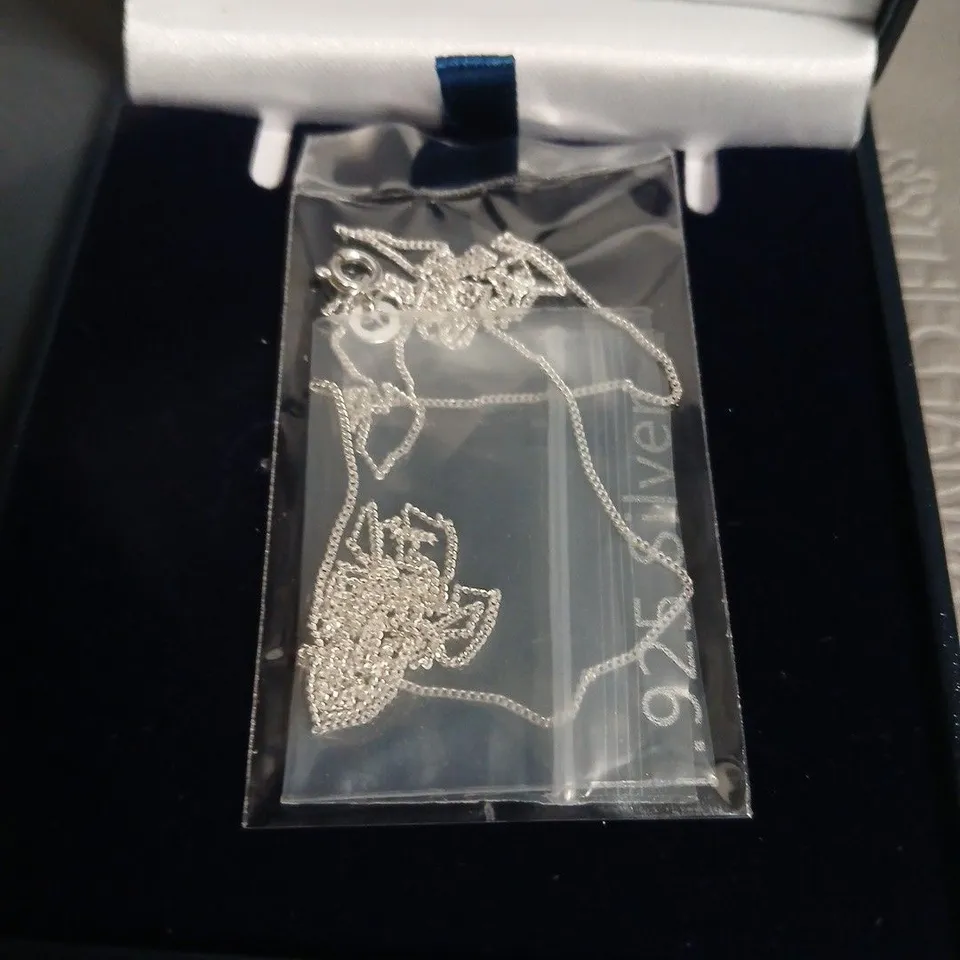 BOXED THE CHARM WORKS 925 SILVER NECKLACE