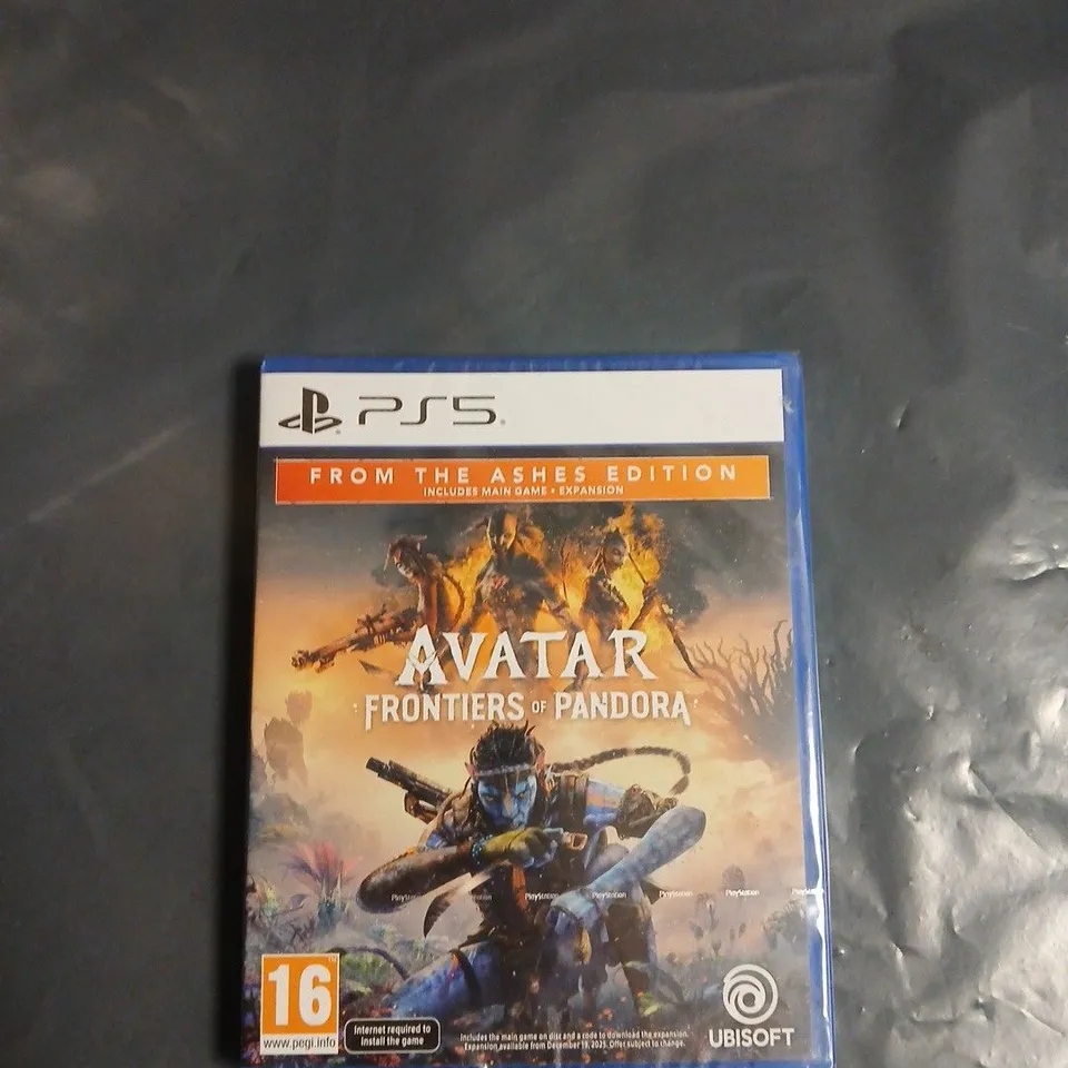 SEALED AVATAR: FRONTIERS OF PANDORA – FROM THE ASHES EDITION FOR PS5