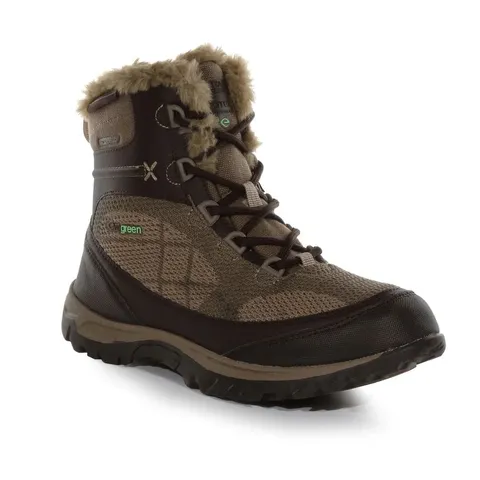 REGATTA WOMENS LADY HAWTHORN EVO WALKING BOOTS PEAT/CLAY SIZE 6