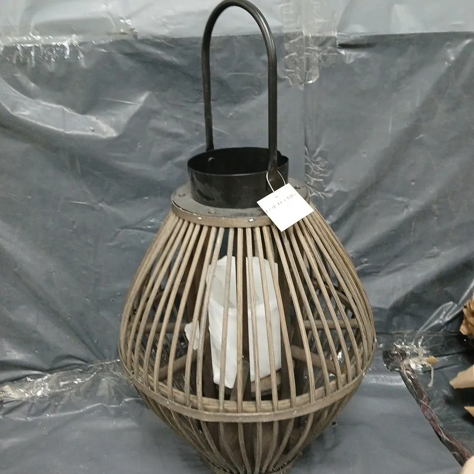 PORTLAND LIVING LARGE LANTERN 