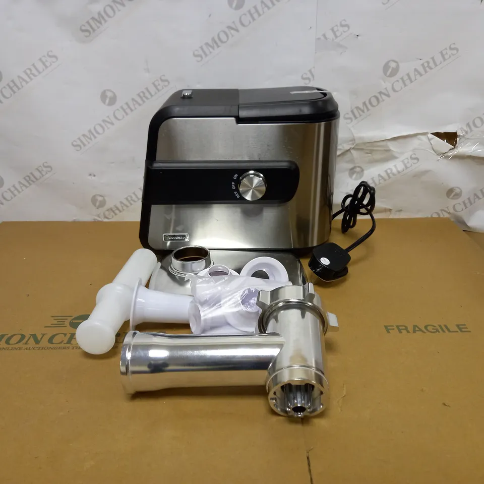 HEALTHKICK ELECTRIC FOOD MEAT GRINDER AND MINCER/BURGER, SAUSAGE, MINCE AND KIBBEH MAKER/POWERFUL MOTOR