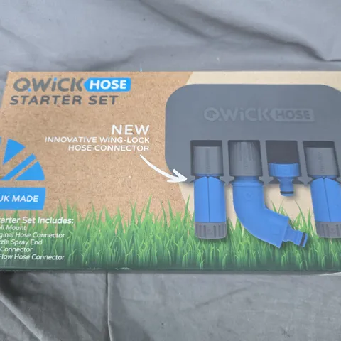 QWICK HOSE STARTER SET – GARDEN HOSE CONNECTOR KIT