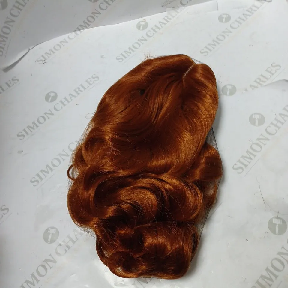 BOXED MAPOFBEAUTY 24CM WIG - GINGER ORANGE
