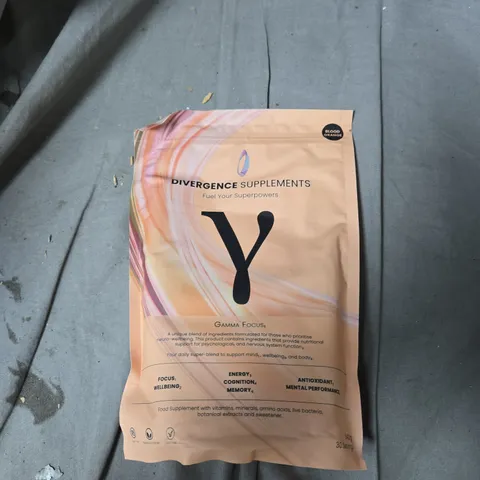 BOX OF 8 X 540G BLOOD ORANGE DIVERGENCE SUPPLEMENTS GAMMA FOCUS