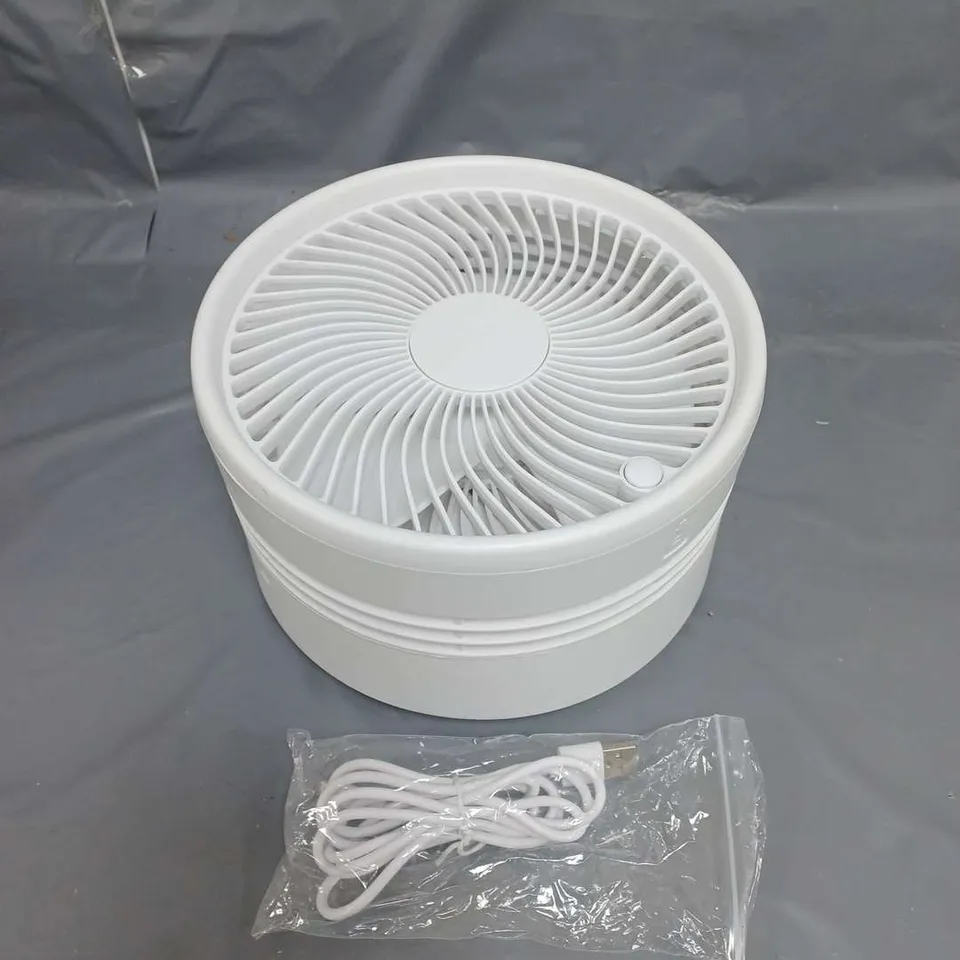 BELL & HOWELL OSCILLATING FOLDING RECHARGEABLE FAN