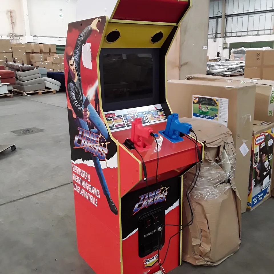 TIME CRISIS DELUXE ARCADE MACHINE RRP £699