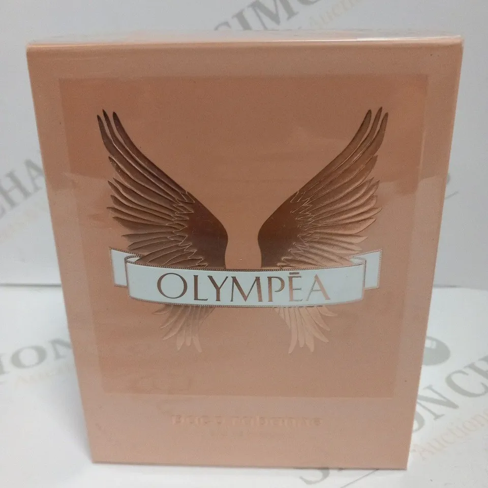 BOXED AND SEALED PACO RABANNE OLYMPEA EAU DE PARFUM NATURAL SPRAY 80ML