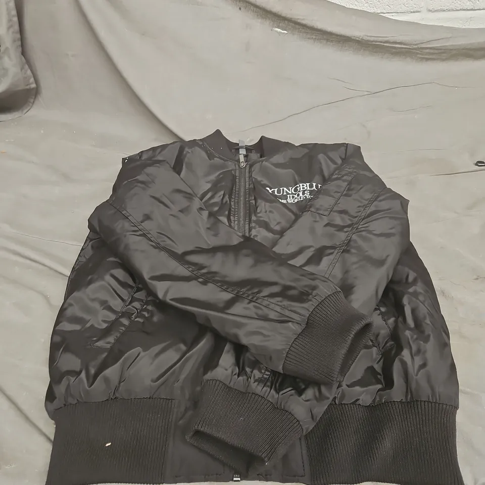 YUNGBLUD IDOLS THE WORLD TOUR SMALL MENS BLACK JACKET