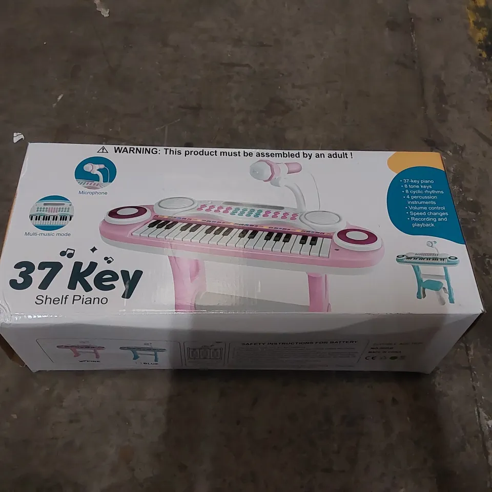 BOXED 37 KEY SHELF PIANO 