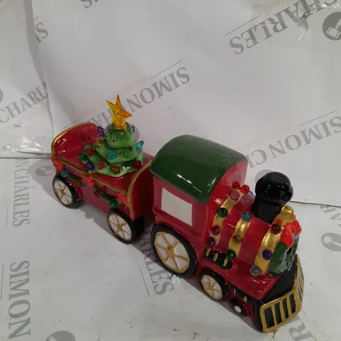 MR CHRISTMAS CERAMIC TABLETOP TRAIN