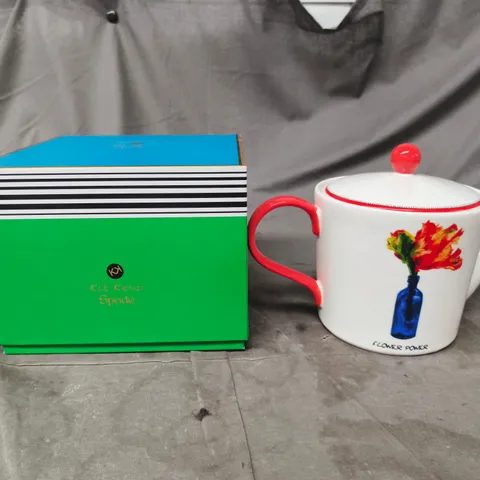 BOXED SPODE KIT KEMP DOODLE TEAPOT 