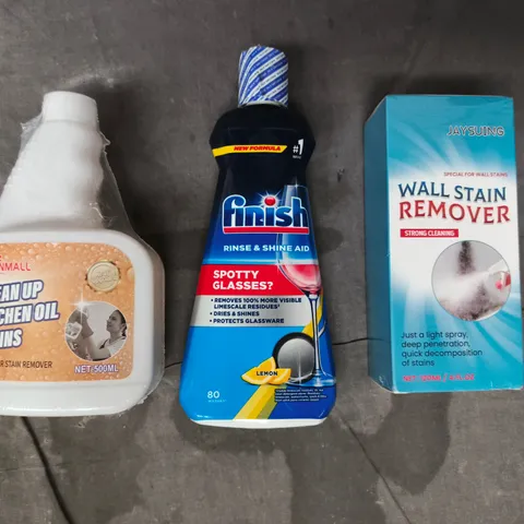 APPROXIMATELY 10 ASSORTED HOUSEHOLD ITEMS TO INCLUDE STAIN REMOVER, ETC