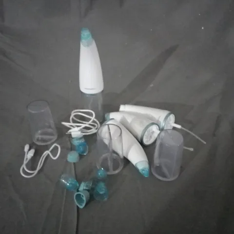 4 HOMEDICS REFRESH HYDRAFACIAL CLEANSING TOOLS