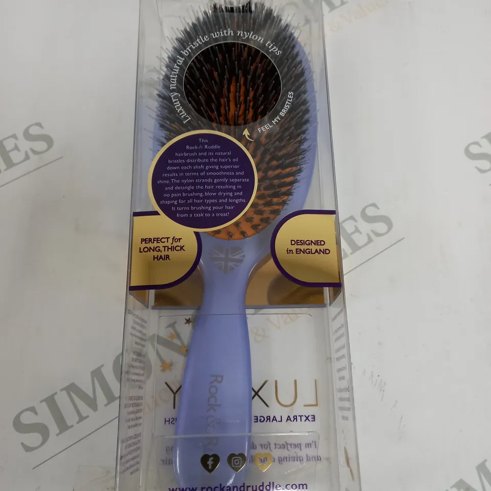 ROCK & RUDDLE XL BRISTLE HAIR BRUSH