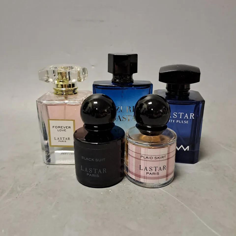 APPROXIMATELY 20 ASSORTED UNBOXED LASTAR FRAGRANCES TO INCLUDE - PLAID SKIRT - AZURE COASTAL - BLACK SUIT - ETC - COLLECTION ONLY