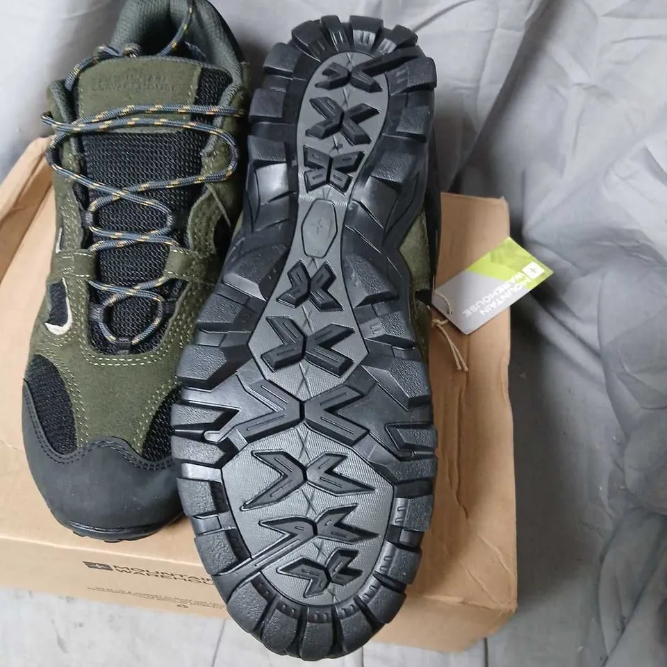 MOUNTAIN WAREHOUSE KHAKI HIKING SHOES – UK 10 (MEN'S)