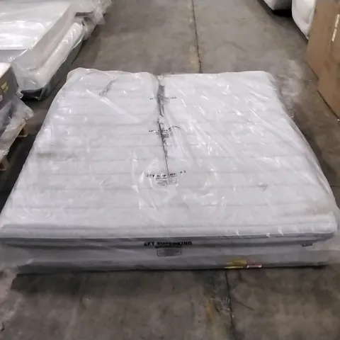 QUALITY BAGGED GAVIVI 27CM  MEDIUM GEL MEMORY FOAM POCKET SPRUNG MATTRESS - 6FT SUPER KING 