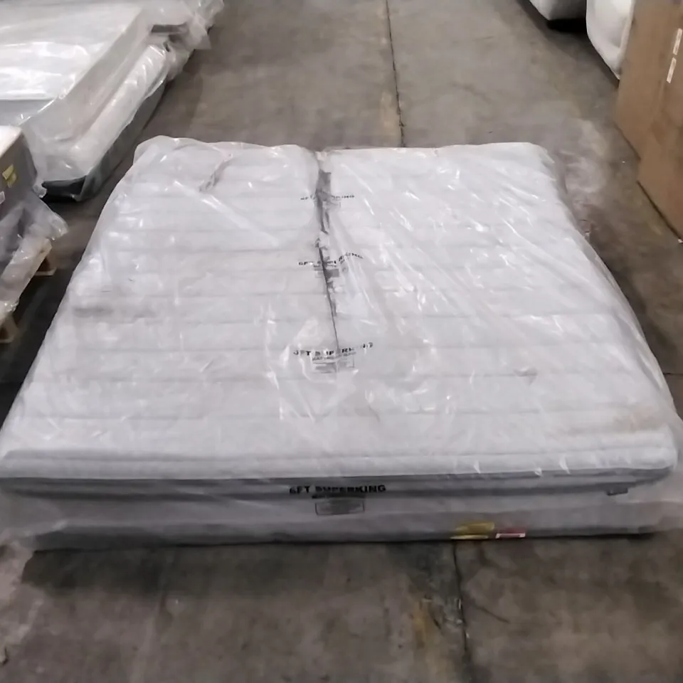 QUALITY BAGGED GAVIVI 27CM  MEDIUM GEL MEMORY FOAM POCKET SPRUNG MATTRESS - 6FT SUPER KING 
