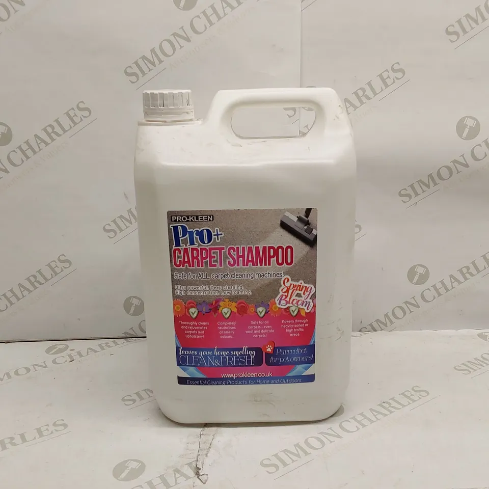BRAND NEW PRO-KLEEN PRO+ 5L CARPET SHAMPOO