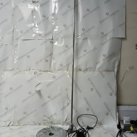 BOXED VOGA FREE STANDING CHROME LIGHT - COLLECTION ONLY