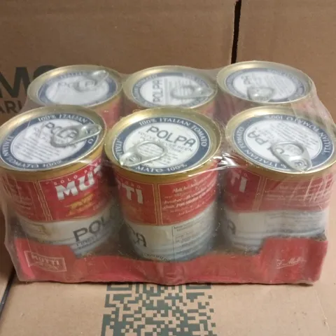 MUTTI FINELY CHOPPED TOMATOES MULTIPACK (6 X 400G CANS)