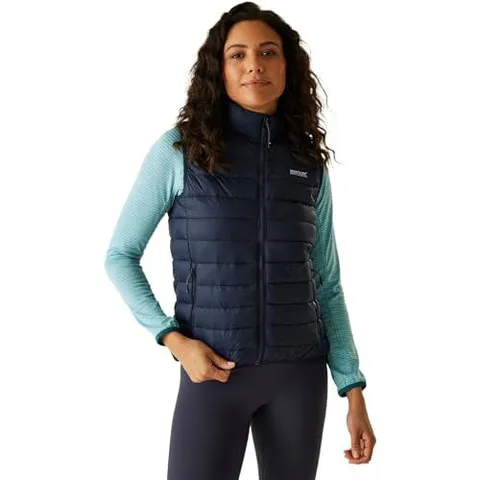 REGATTA WOMENS HILLPACK QUILTED BODYWARMER GILET NAVY SIZE 14