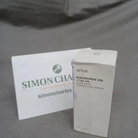 BOXED AND SEALED [ANUA] NIACINAMIDE 10% + TXA 4% DARK SPOT CORRECTING SERUM 30ML