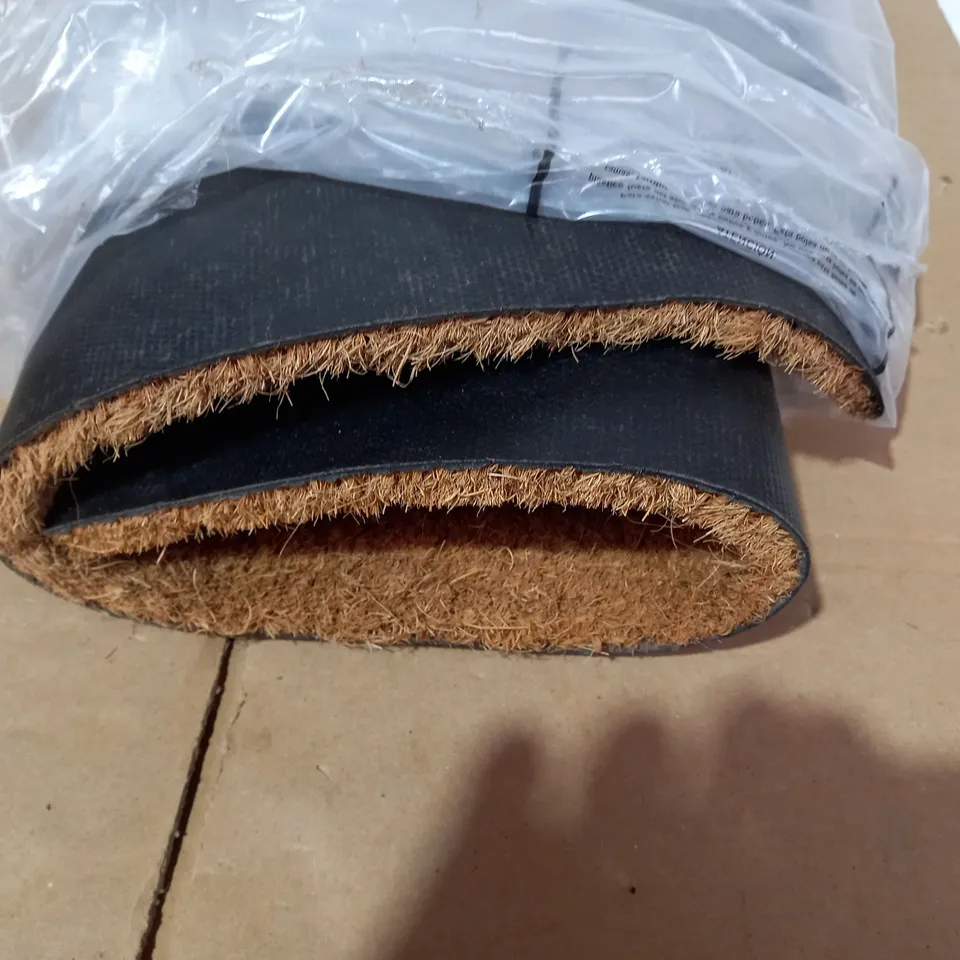 DESIGNER BROWN FRONT DOOR MAT SIZE UNSPECIFIED