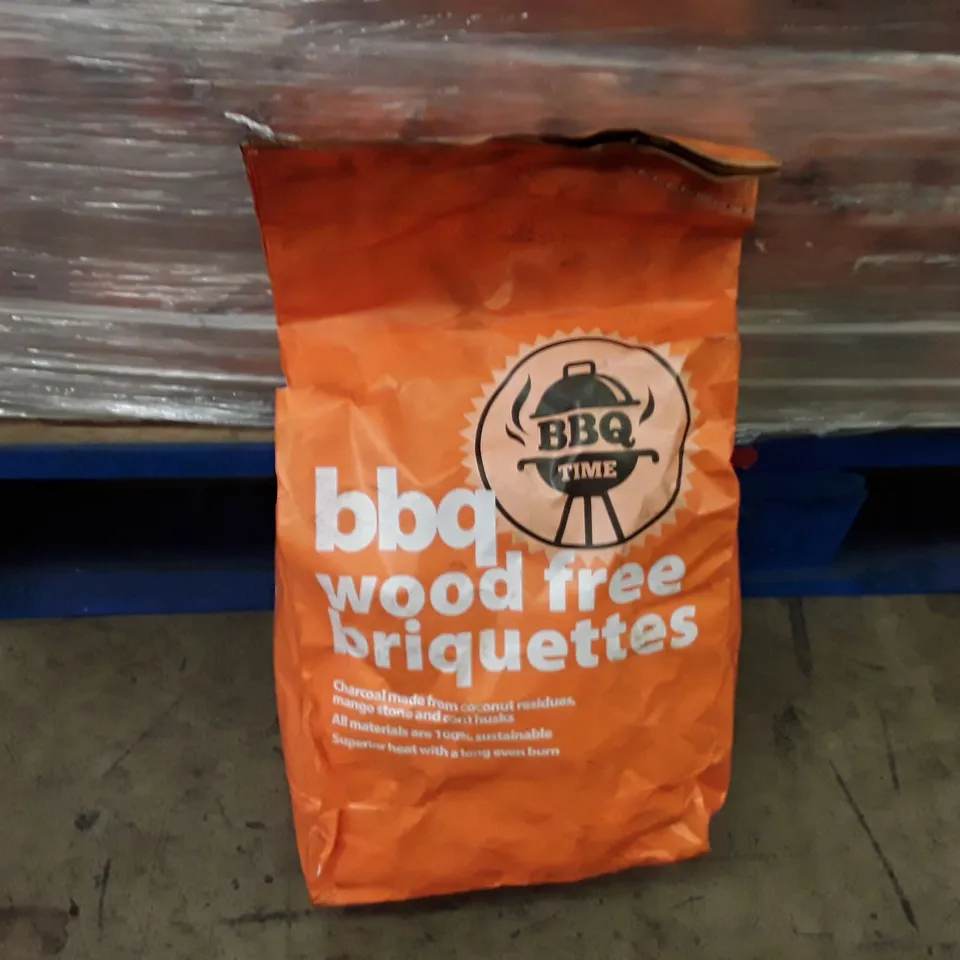 PALLET OF APPROXIMATELY 160 BAGS OF BBQ WOOD FREE BRIQUETTES