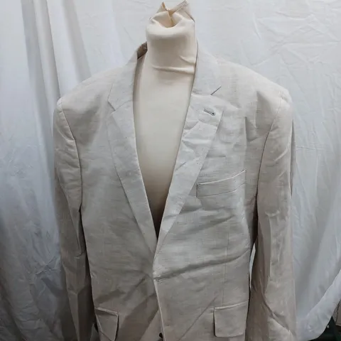 THE CREW CLOTHING OAKBURY LINEN BLAZER - SIZE 46