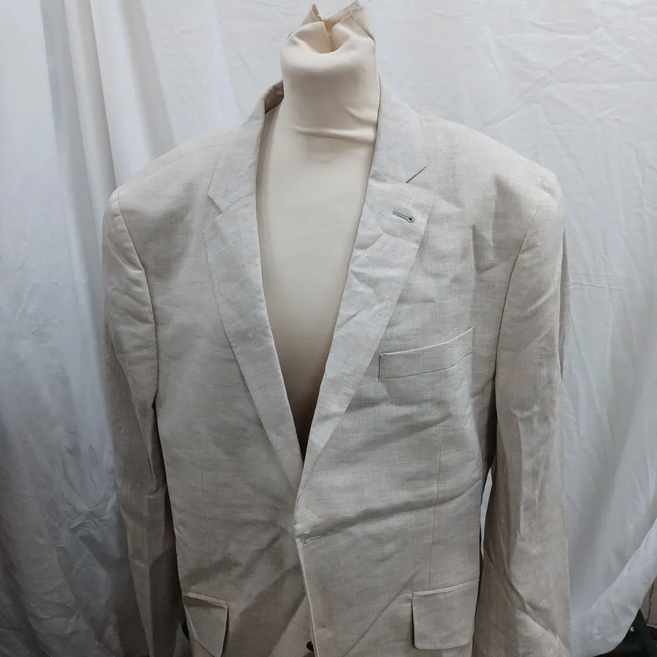 THE CREW CLOTHING OAKBURY LINEN BLAZER - SIZE 46