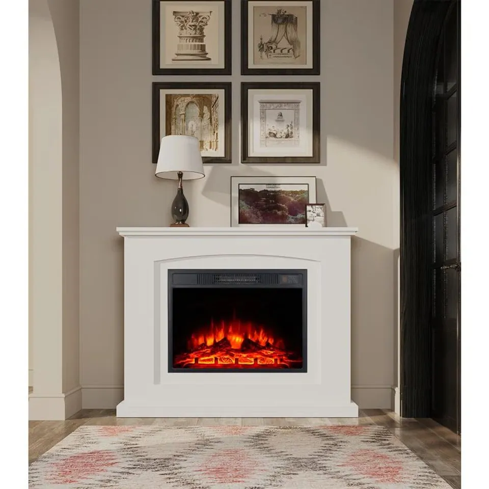 BOXED FAASULU CLASSICLIVING 100CM W ELECTRIC FIREPLACE