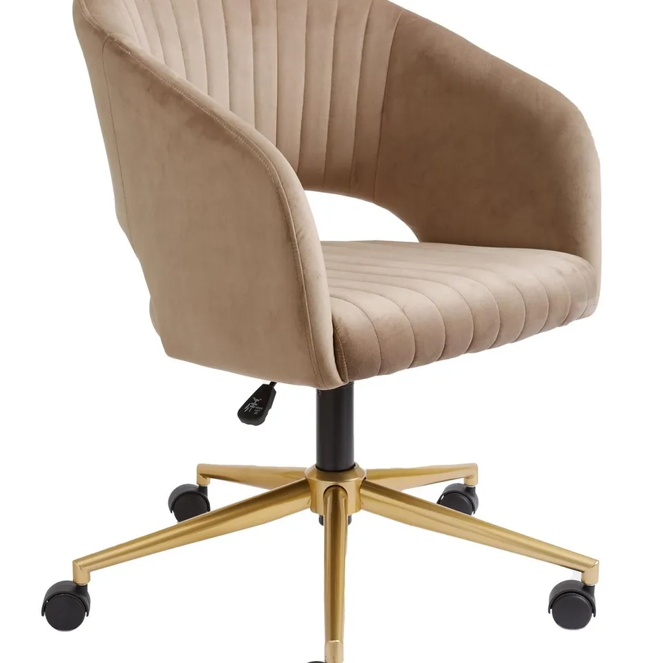 SOLAR OFFICE CHAIR WITH WHEELS IN SLATE GREY - COLLECTION ONLY  RRP £119