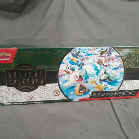 BOXED AND SEALED POKEMON HOLIDAY CALENDER 