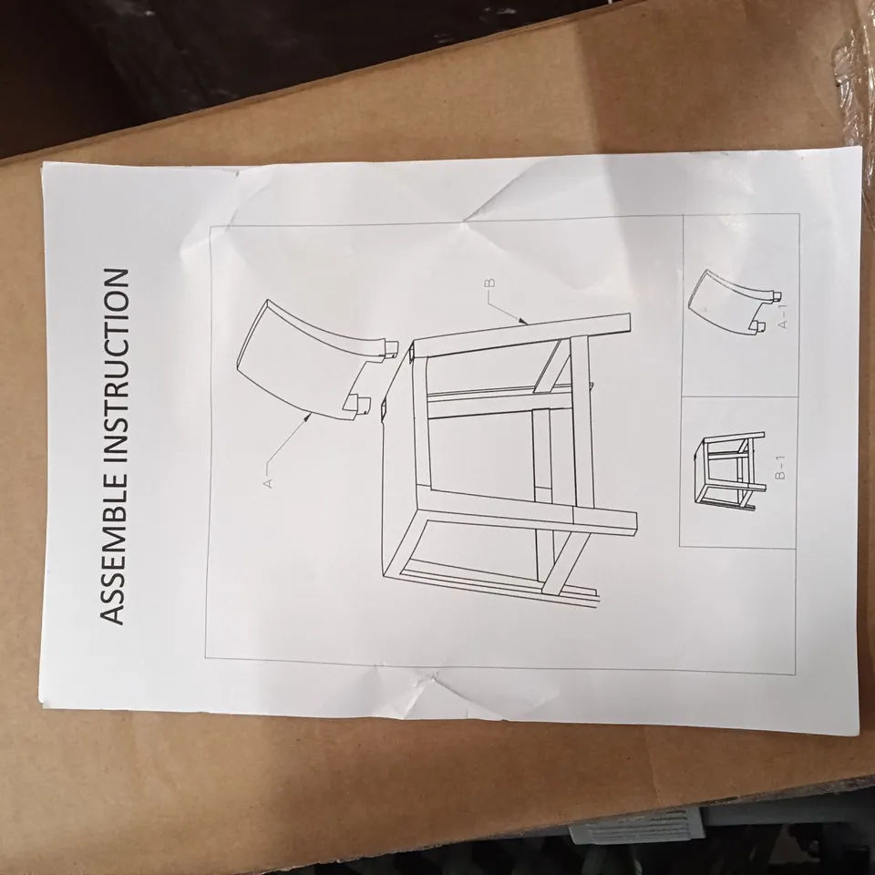 BOXED CLEAR/TRANSPARENT CHAIR (SET OF 2) (1 BOX)