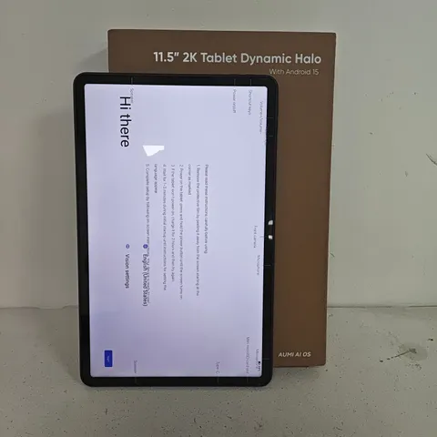 BOXED AUMI G9 11.5" 128GB ANDROID TABLET IN BLACK
