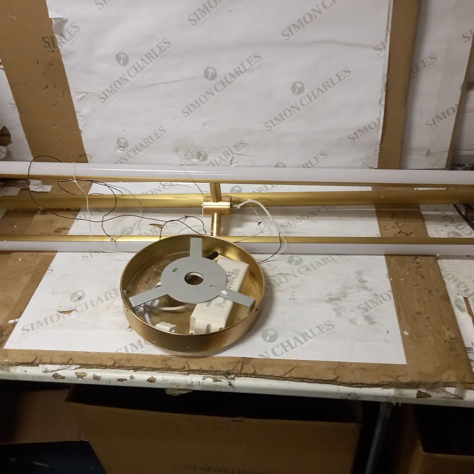 WEST ELM LIGHT RODS LED CHANDELIER [COLLECTION ONLY]