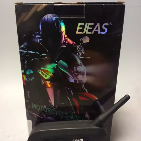 BOXED EJEAS V6 MOTORCYCLE HELMET INTERPHONE COMMUNICATION SYSTEM