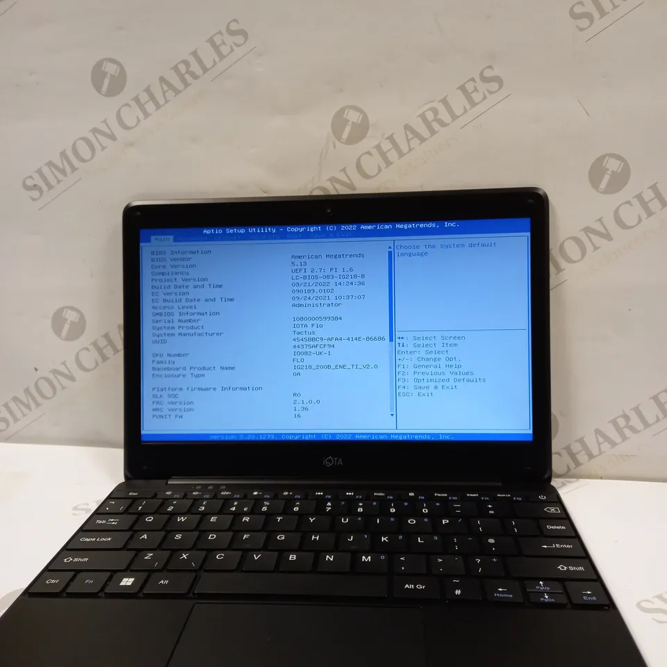 IOTA FLO 11.6-INCH LAPTOP WINDOWS 10