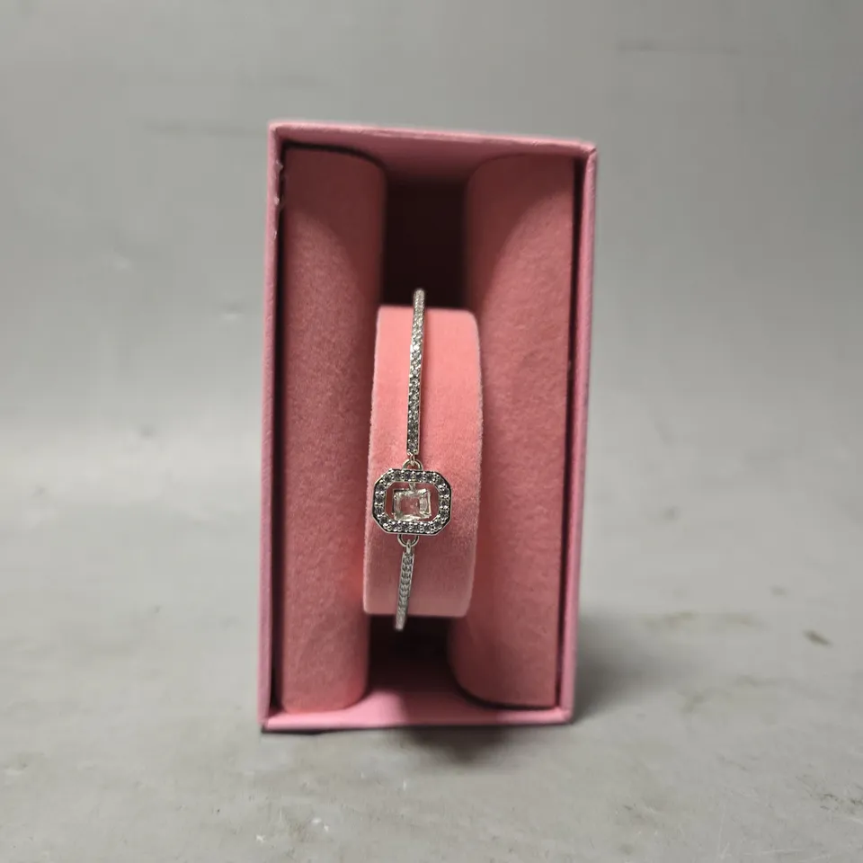 BOXED SWAROVSKI CUBE BANGLE 