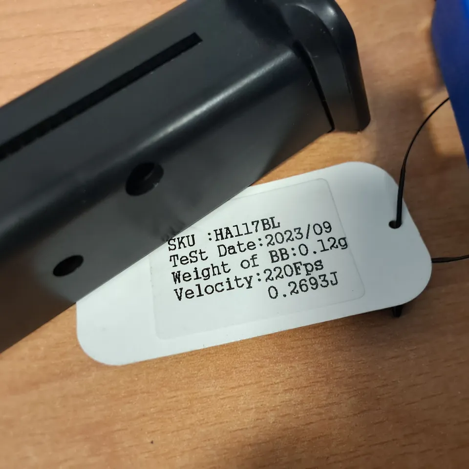 UNBOXED HFC BB GUN IN BLUE 