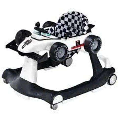 BOXED COSTWAY 4-IN-1 BABY PUSH WALKER WITH ADJUSTABLE HEIGHT AND SPEED