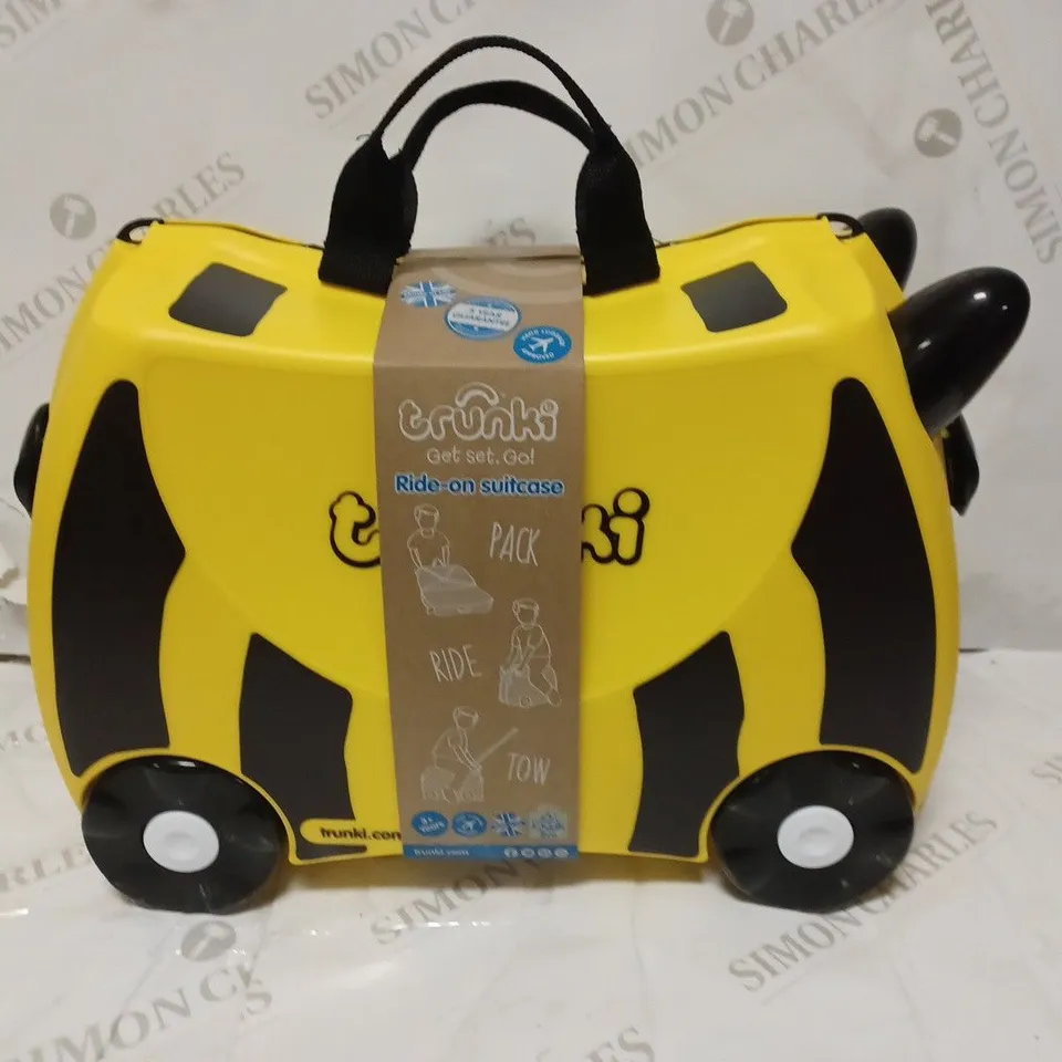 TRUNKI GET SET GO BEE RIDE-ON SUITCASE