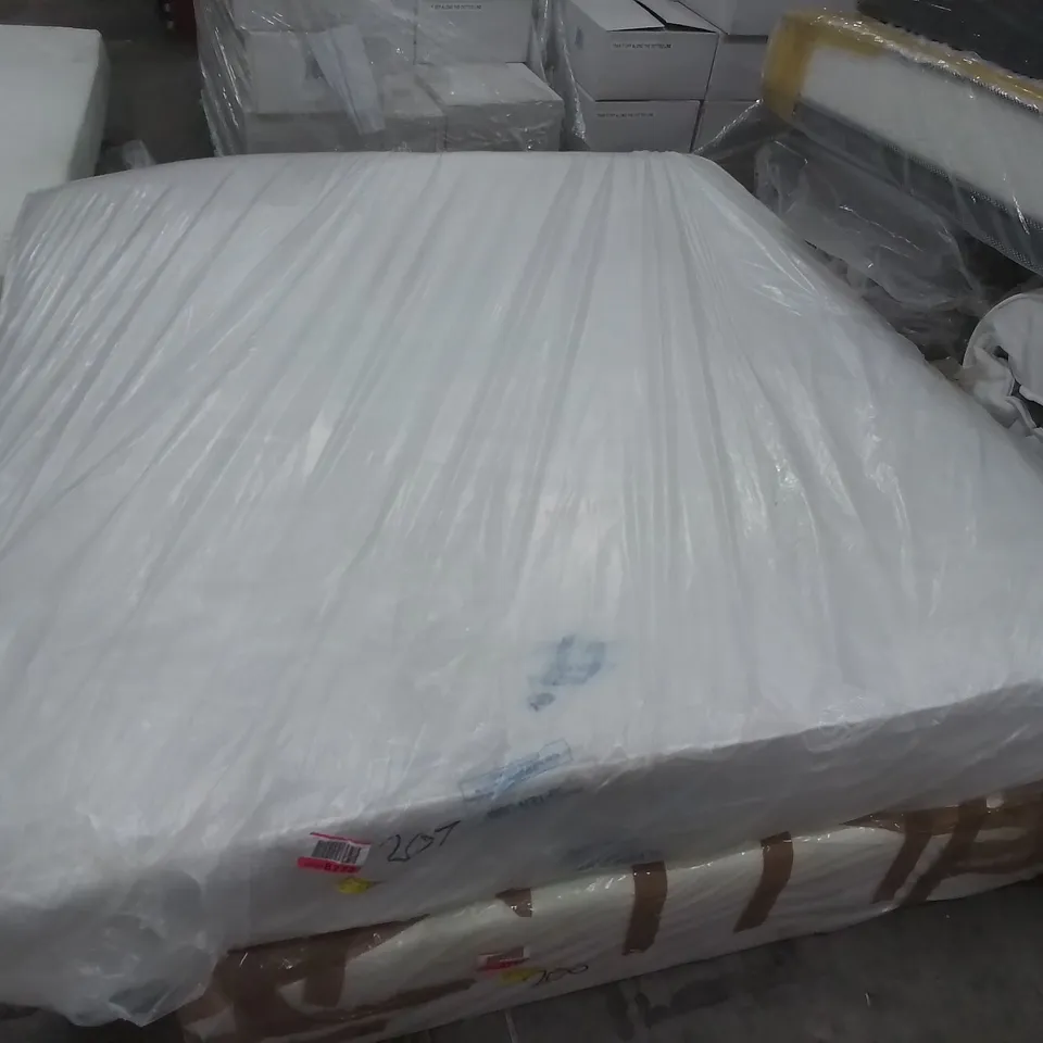 BAGGED 180CM MEMORY FOAM OPEN-COIL SUPER KING SIZED MATTRESS