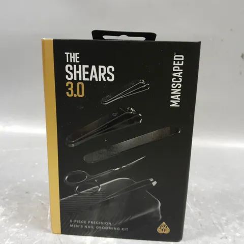 SEALED MANSCAPED THE SHEARS 3.0 MENS NAIL GROOMING KIT