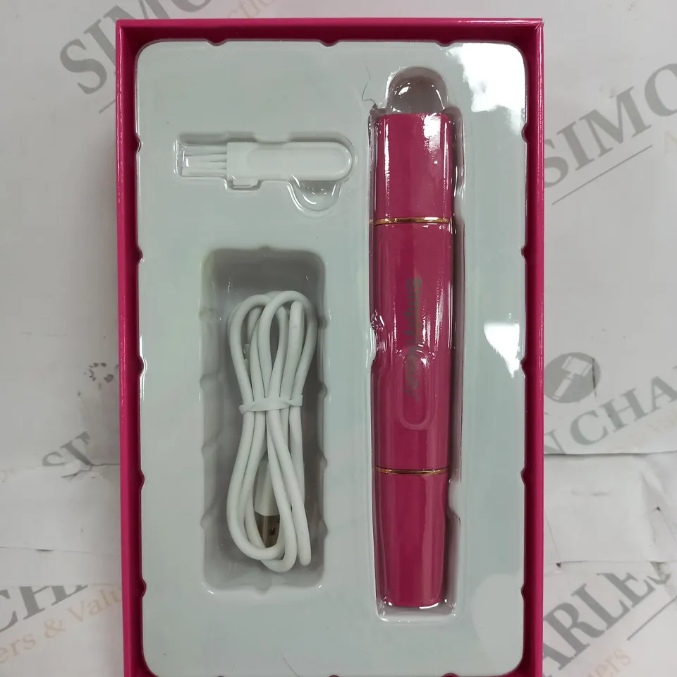 SIMPLY BEAUTY 2 IN 1 SUPER SMOOTH FACE & BROWS HAIR REMOVER, FUCHSIA
