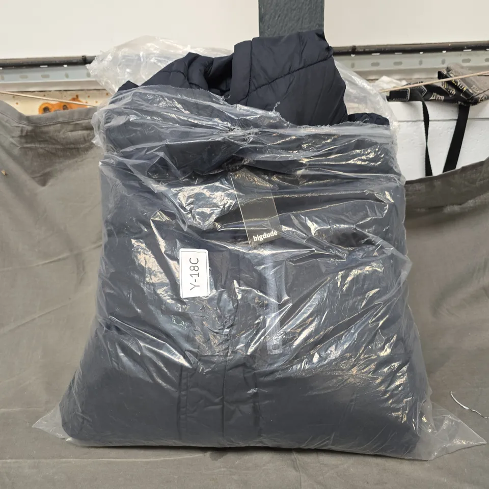 BIG DUDE PUFFER COAT BLUE SIZE 3XL