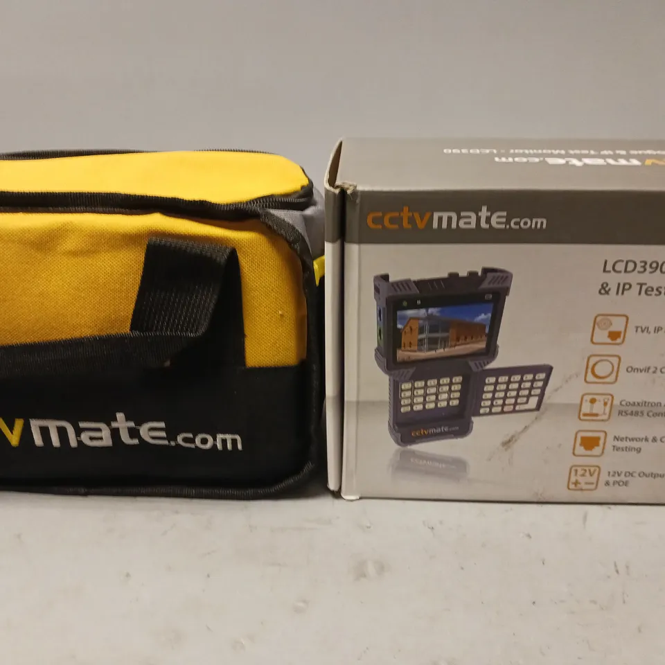 BOXED CCTVMATE LCD390 HD-TVI ANALOGUE AND IP TEST MONITOR